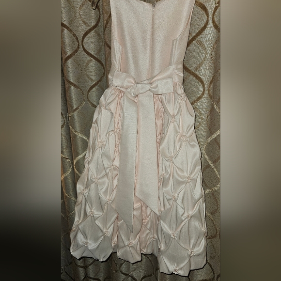Cinderella Peach Party Dress Size 7 - Picture 3 of 6